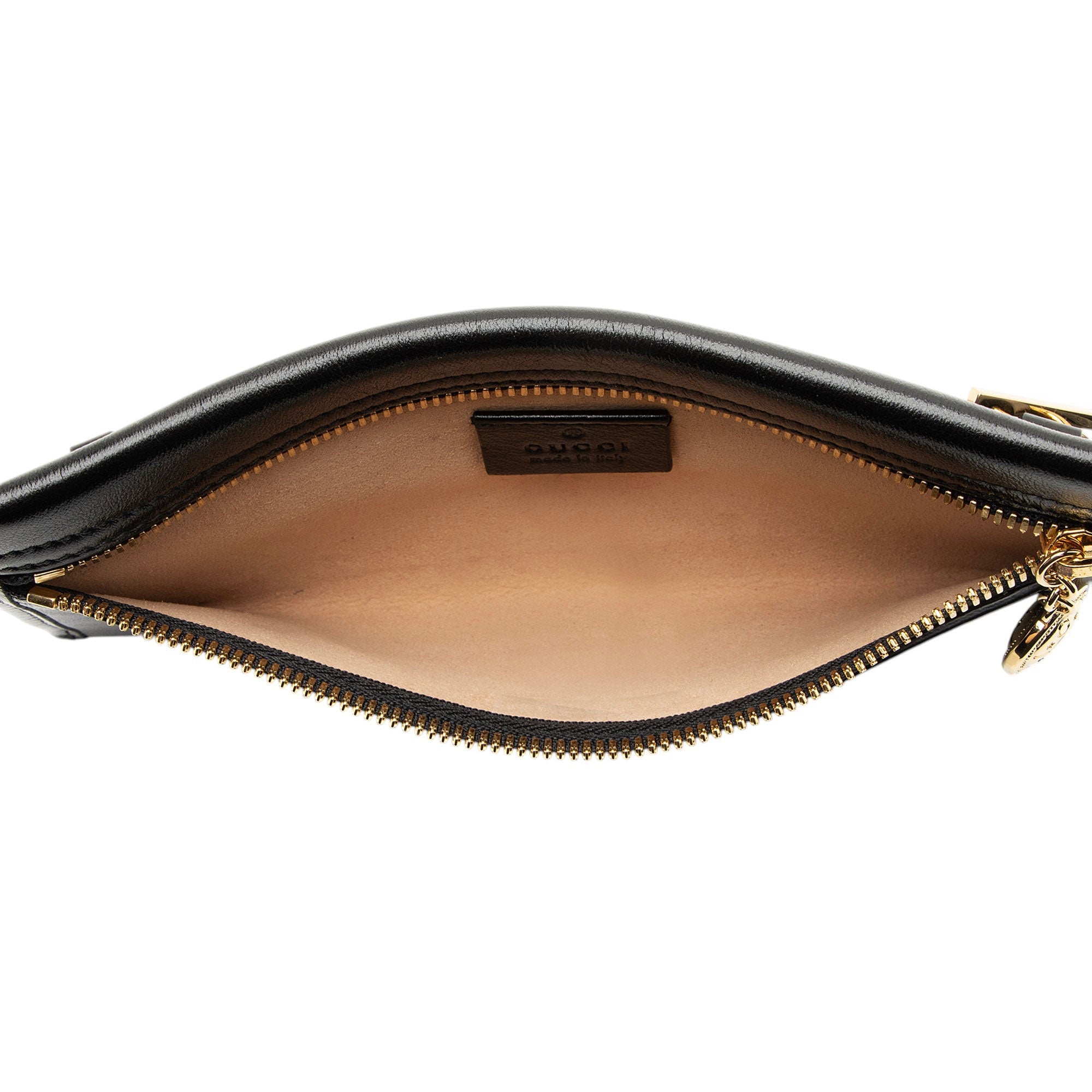 Gucci Glazed Leather Pochette