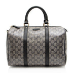 Gucci Glitter GG Supreme Joy Boston Bag