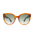 Gucci Glitter Web Interlocking G Round Sunglasses (SHF-mtd3IN)