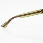 Gucci Glitter Web Interlocking G Round Sunglasses