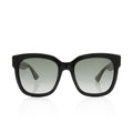 Gucci Glitter Web Interlocking G Round Sunglasses