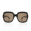 Gucci Glitter Web Interlocking G Square Sunglasses