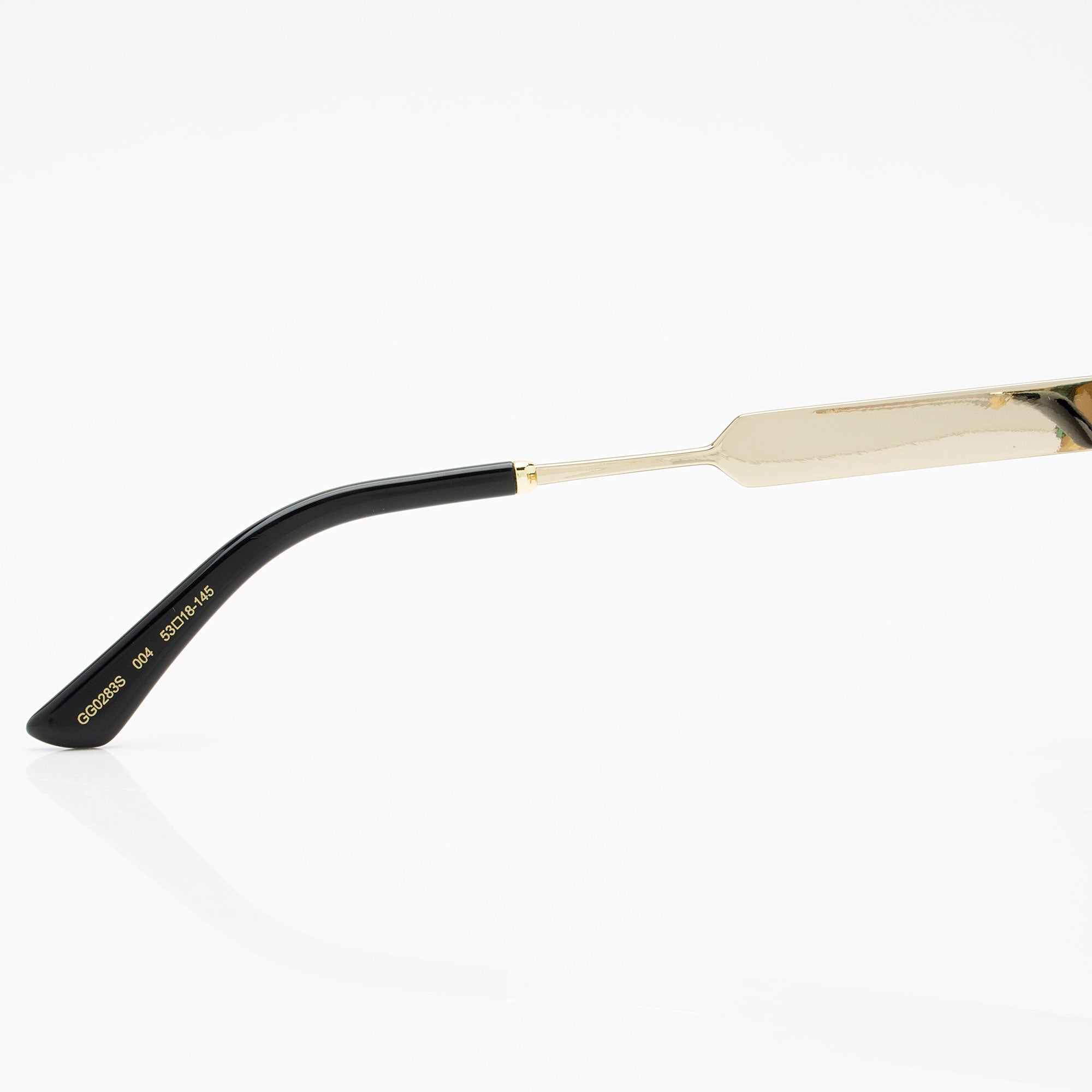 Gucci Glitter Web Sylvie Interlocking G Cateye Sunglasses