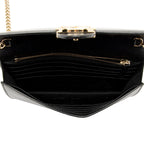 Gucci Grained Calfskin Interlocking G Chain Wallet (SHF-21780)