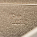 Gucci Grained Calfskin Interlocking G Chain Wallet (SHF-2ZPmCK)