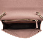 Gucci Grained Calfskin Interlocking G Chain Wallet (SHF-wuQC6s)