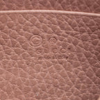 Gucci Grained Calfskin Interlocking G Chain Wallet (SHF-wuQC6s)