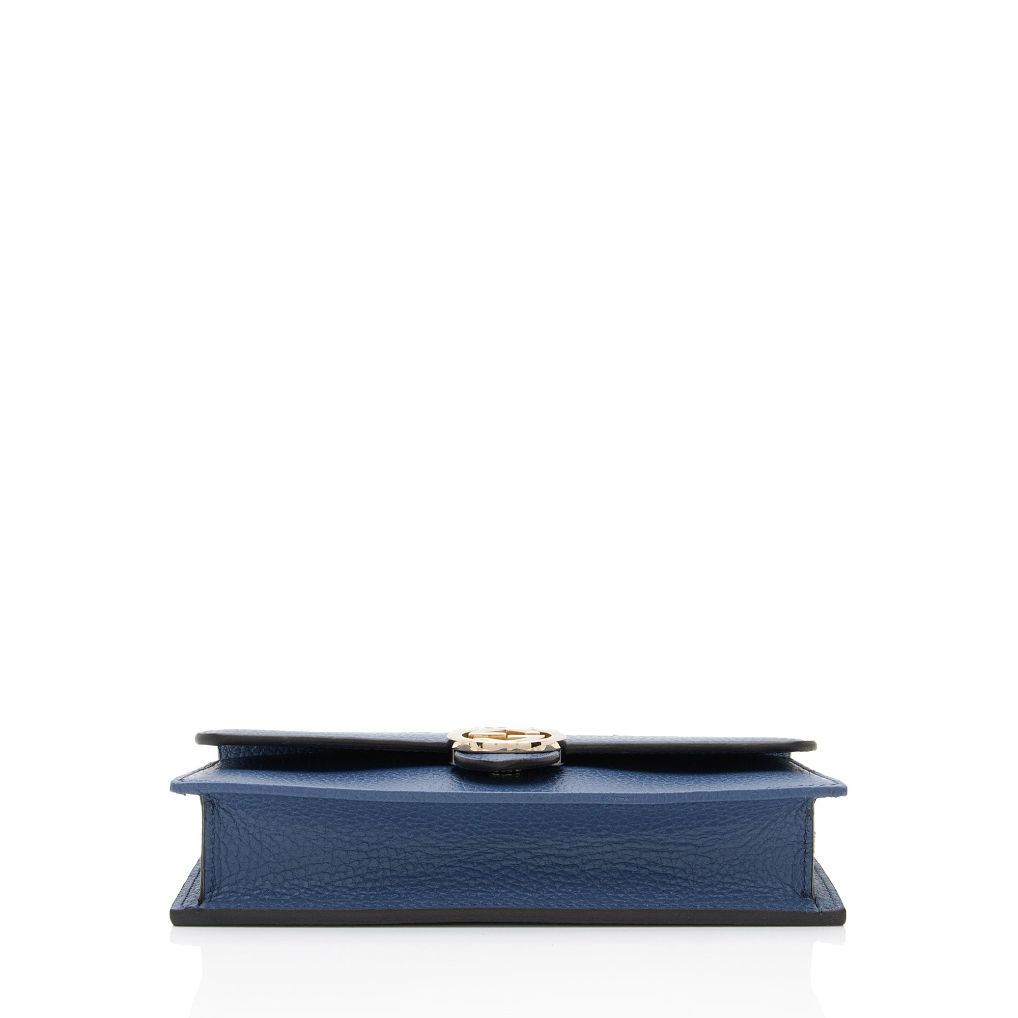 Gucci Grained Calfskin Interlocking G Chain Wallet (SHF-kaCeFG)
