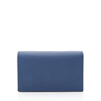 Gucci Grained Calfskin Interlocking G Chain Wallet (SHF-hln5dz)