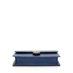 Gucci Grained Calfskin Interlocking G Chain Wallet (SHF-hln5dz)