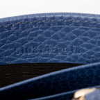 Gucci Grained Calfskin Interlocking G Chain Wallet (SHF-hln5dz)