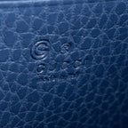 Gucci Grained Calfskin Interlocking G Chain Wallet (SHF-hln5dz)
