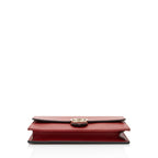 Gucci Grained Calfskin Interlocking G Chain Wallet