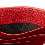 Gucci Grained Calfskin Interlocking G Chain Wallet