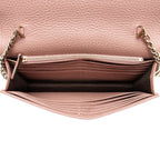 Gucci Grained Calfskin Interlocking G Chain Wallet
