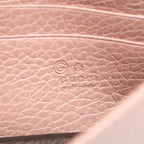Gucci Grained Calfskin Interlocking G Chain Wallet