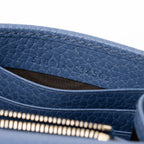 Gucci Grained Calfskin Interlocking G Chain Wallet (SHF-o6QJ2U)