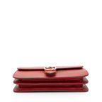 Gucci Grained Calfskin Interlocking G Medium Shoulder Bag (SHF-22410)