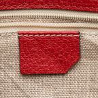 Gucci Grained Calfskin Interlocking G Medium Shoulder Bag (SHF-22410)
