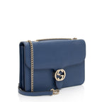 Gucci Leather Interlocking G Medium Shoulder Bag (SHF-zDeXwf)