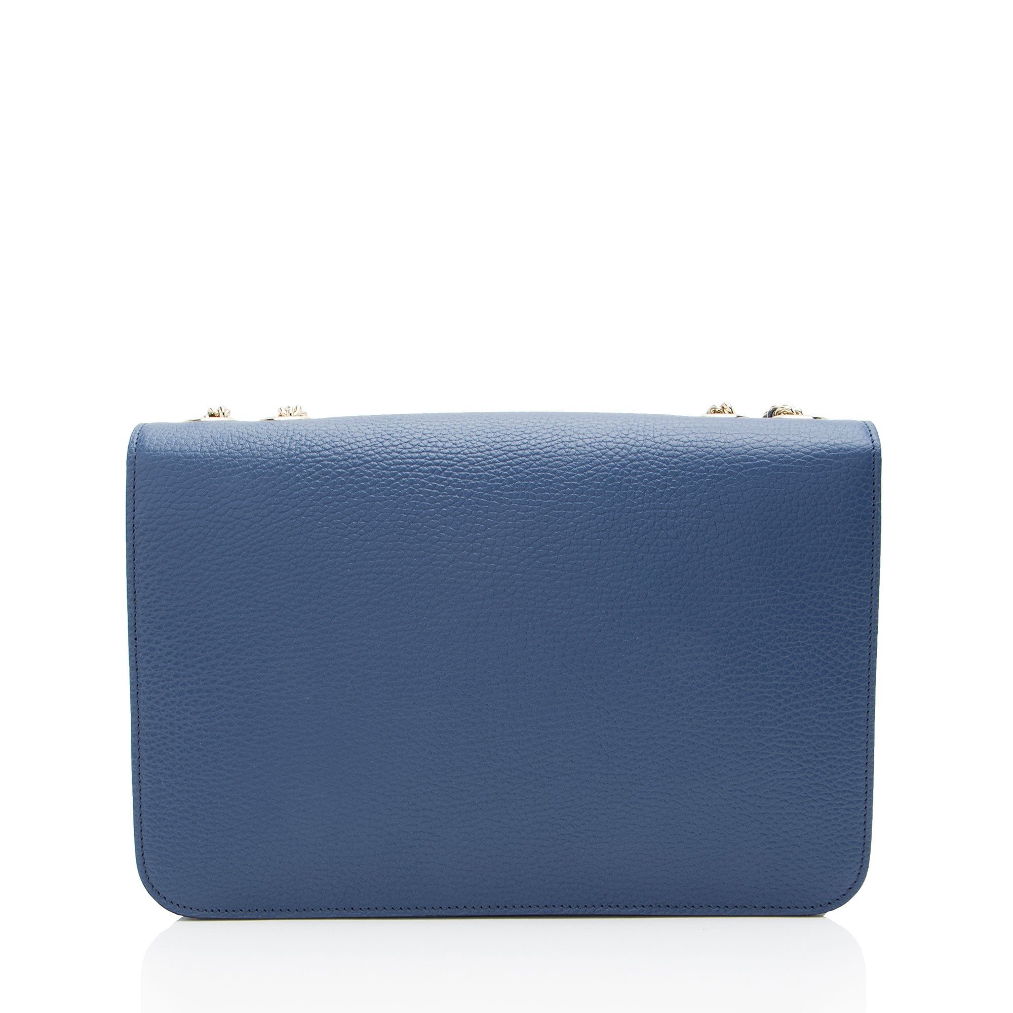 Gucci Grained Calfskin Interlocking G Medium Shoulder Bag (SHF-EgvU23)