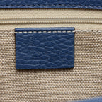 Gucci Grained Calfskin Interlocking G Medium Shoulder Bag (SHF-EgvU23)