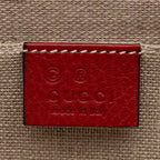 Gucci Grained Calfskin Interlocking G Small Shoulder Bag (SHF-8gS5ns)