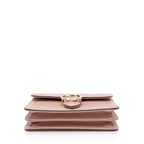 Gucci Grained Calfskin Interlocking G Small Shoulder Bag (SHF-eMNjXX)