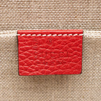 Gucci Grained Calfskin Interlocking G Small Shoulder Bag