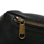 Gucci Grained Calfskin Logo Belt Bag
