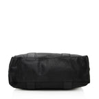 Gucci Grained Leather Bamboo Bar Medium Tote (SHF-19935)