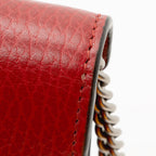 Gucci Grained Leather Dionysus Card Case Chain Bag (SHF-22357)