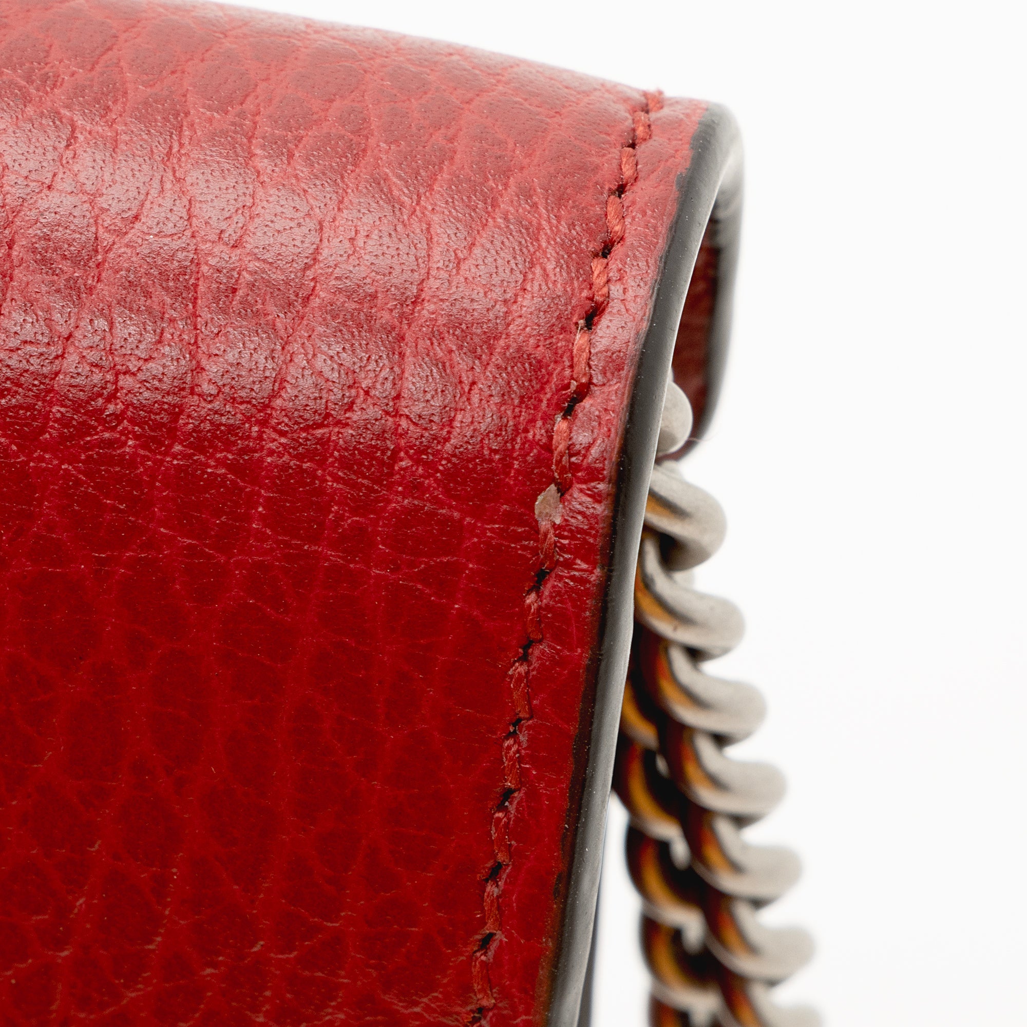Gucci Grained Leather Dionysus Card Case Chain Bag (SHF-22357)