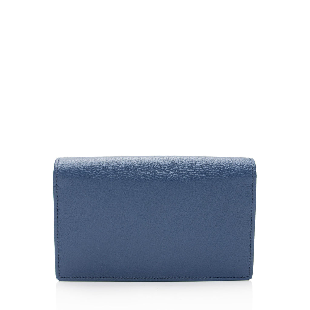 Gucci Grained Leather Soho Wallet on Chain Bag (SHF-6pAjFg)