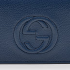Gucci Grained Leather Soho Wallet on Chain Bag (SHF-6pAjFg)