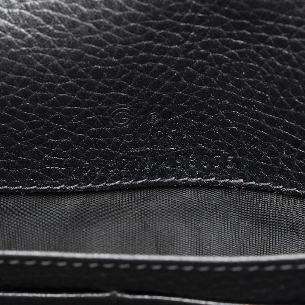 Gucci Grained Leather Soho Wallet on Chain Bag (SHF-y4vS3S)