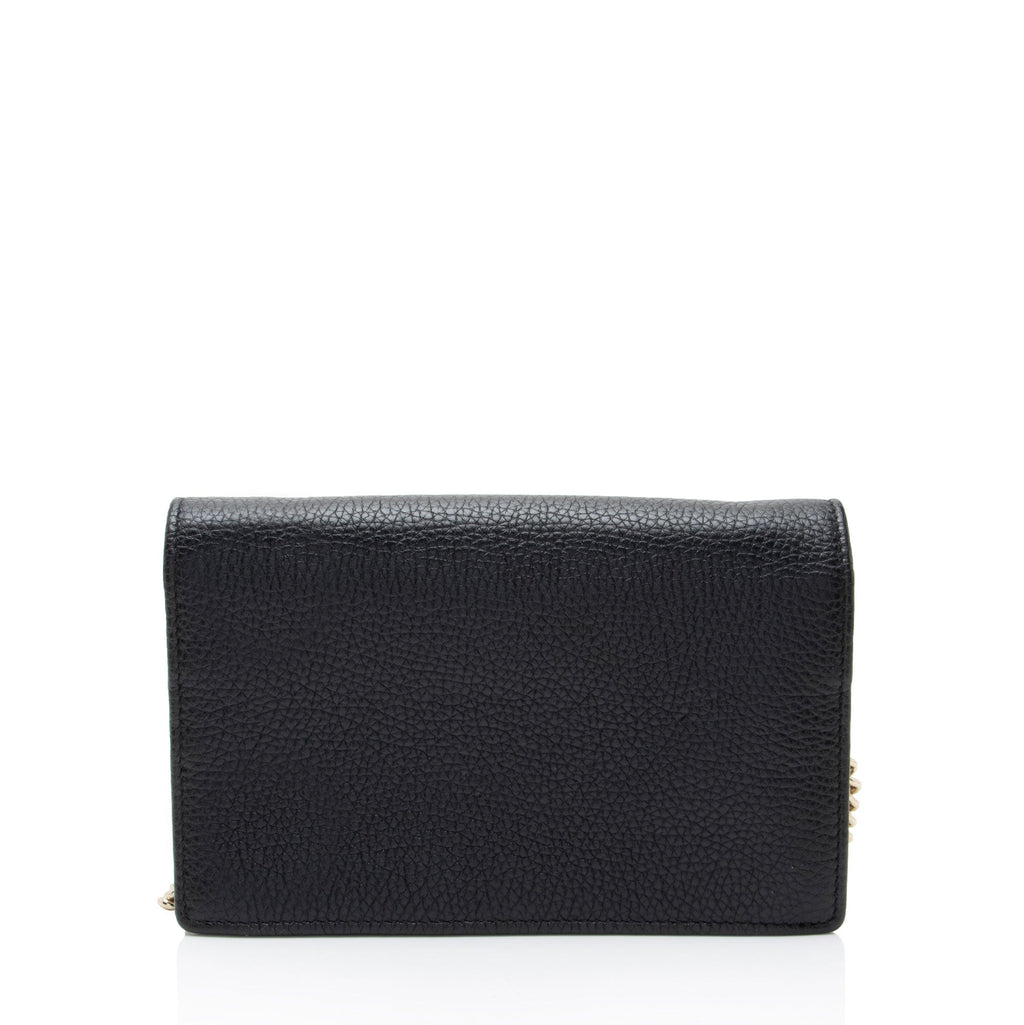Gucci Grained Leather Soho Wallet on Chain