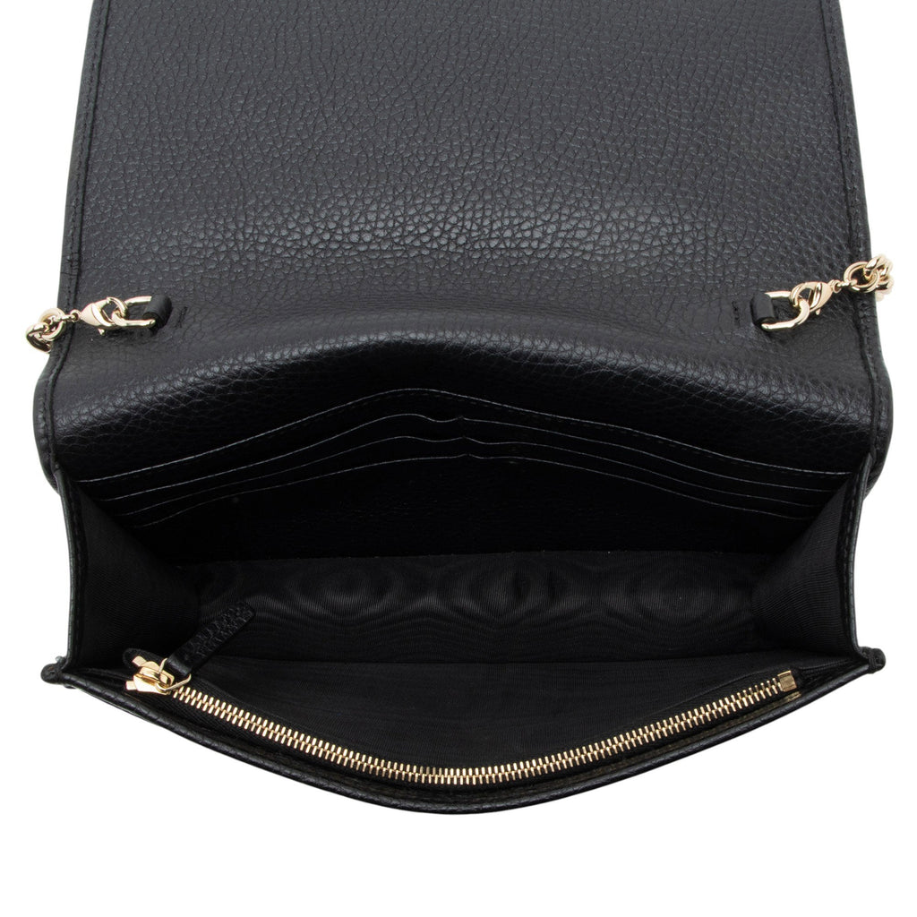 Gucci Grained Leather Soho Wallet on Chain