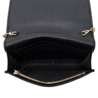 Gucci Grained Leather Soho Wallet on Chain