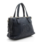 Gucci Grained Leather Soho Working Tote (SHF-22388)