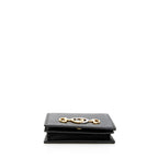 Gucci Grained Leather Zumi Card Case Chain Bag (SHF-19272)
