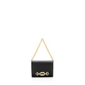 Gucci Grained Leather Zumi Card Case Chain Bag (SHF-19272)
