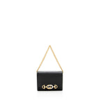 Gucci Grained Leather Zumi Card Case Chain Bag (SHF-19272)