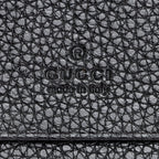 Gucci Grained Leather Zumi Card Case Chain Bag (SHF-19272)