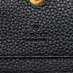Gucci Grained Leather Zumi Card Case Chain Bag (SHF-19173)