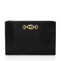 Gucci Grained Leather Zumi Pouch (SHF-18468)