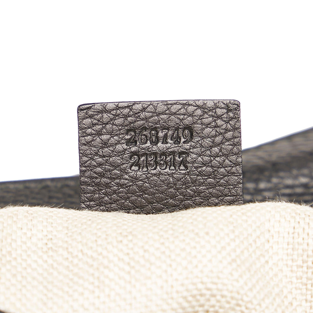 Gucci Greenwich Leather Shoulder Bag (SHG-31409)