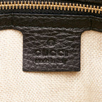 Gucci Greenwich Leather Shoulder Bag (SHG-35268)
