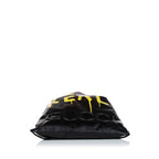 Gucci Gucci Ghost Drawstring Leather Backpack (SHG-22558)