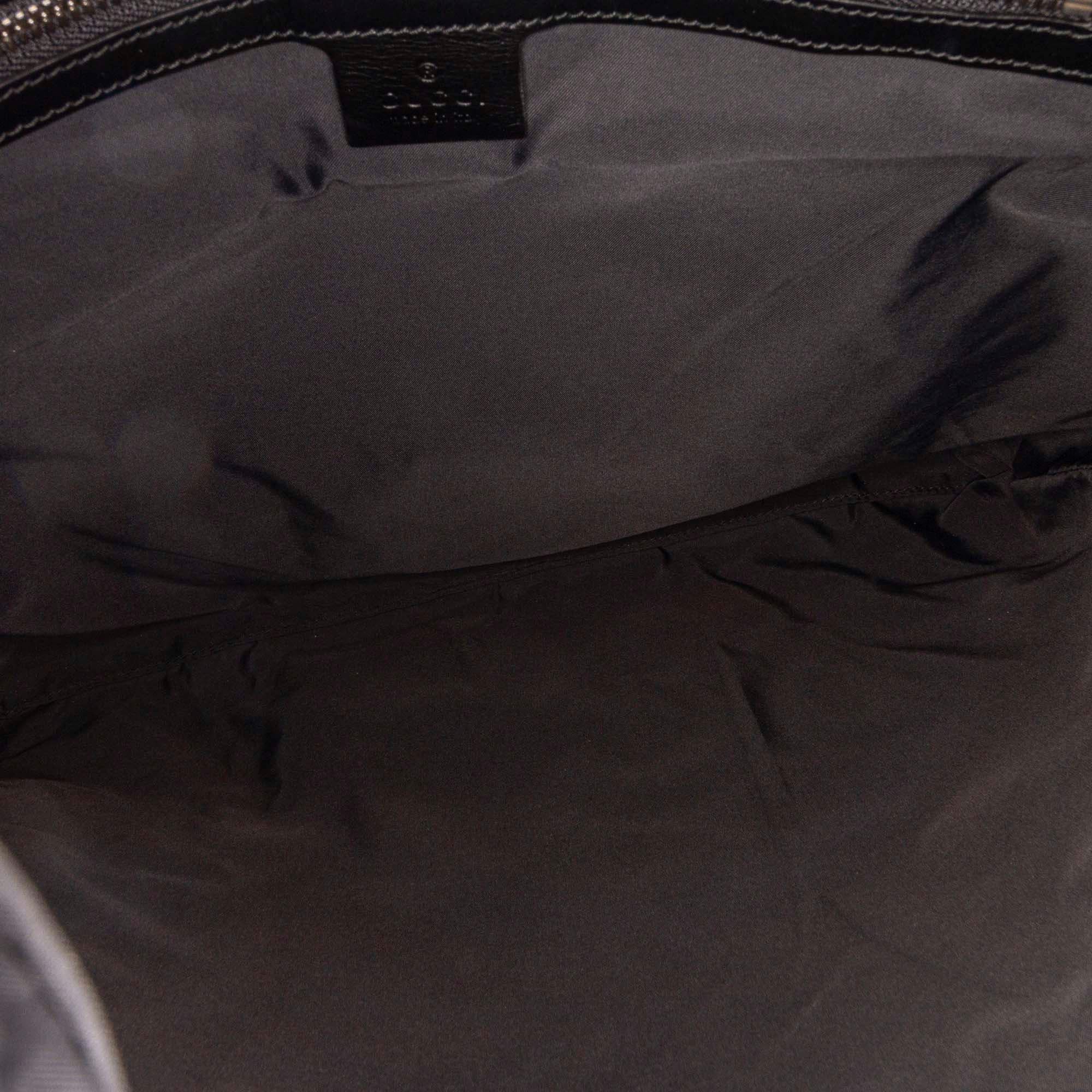 Gucci Gucci Ghost Drawstring Leather Backpack (SHG-22558)